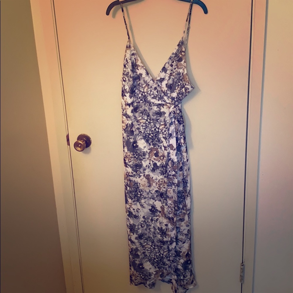 Park & Fifth floral wrap dress